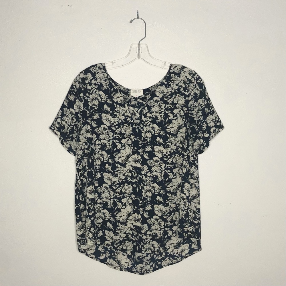 Floral Sienna Sky blouse - Picture 5 of 6